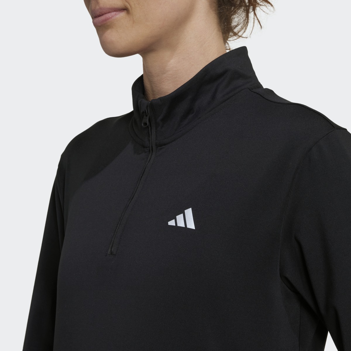 Adidas Techfit AEROREADY Warm Quarter-Zip Training Top. 7