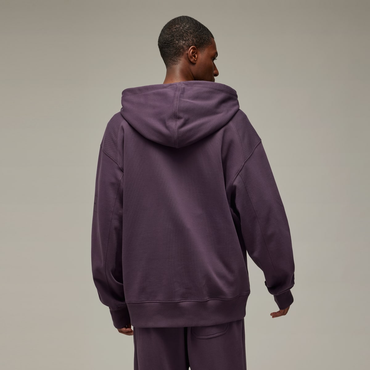 Adidas Y-3 Organic Cotton Terry Zip Hoodie. 3