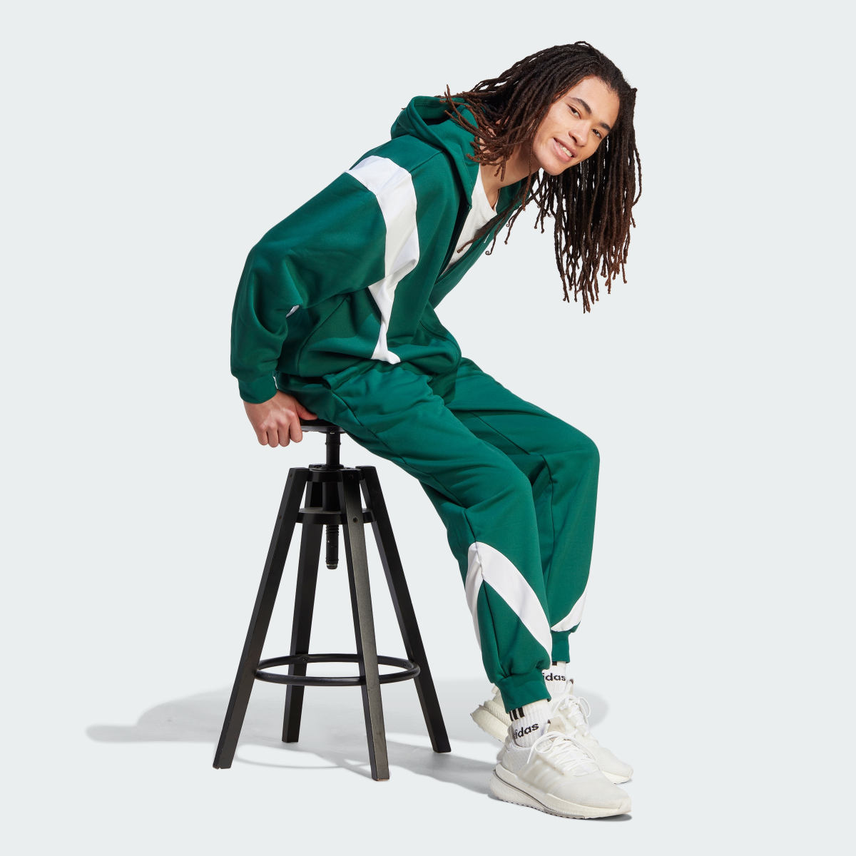 Adidas Chándal con capucha Sportswear Fleece. 4