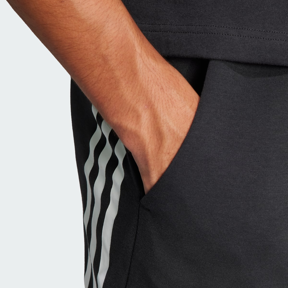 Adidas Future Icons 3-Stripes Shorts. 6