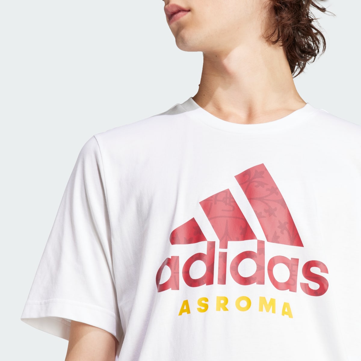 Adidas AS Roma DNA Graphic T-Shirt. 6