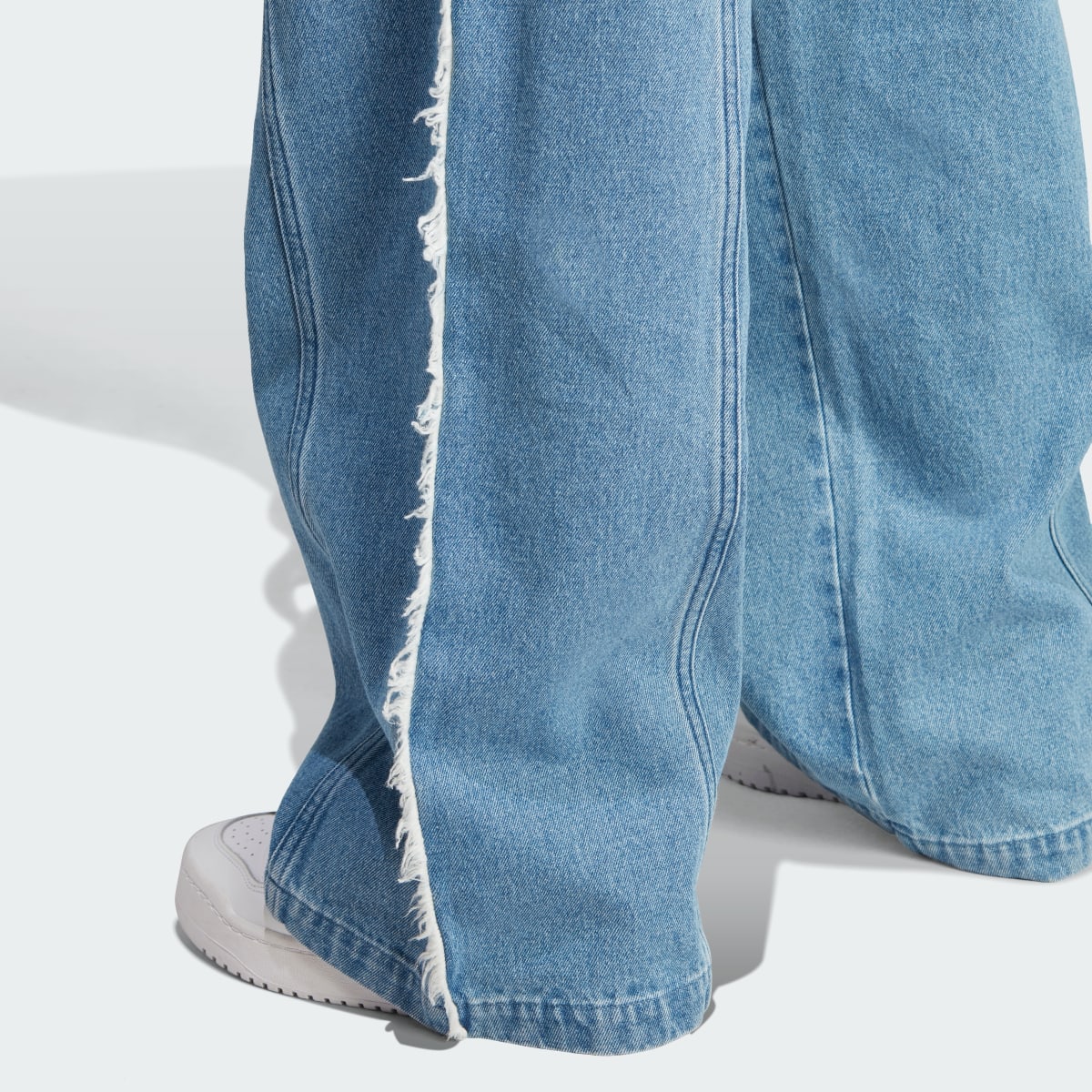 Adidas Originals x KSENIASCHNAIDER Denim Frayed Jeans. 7