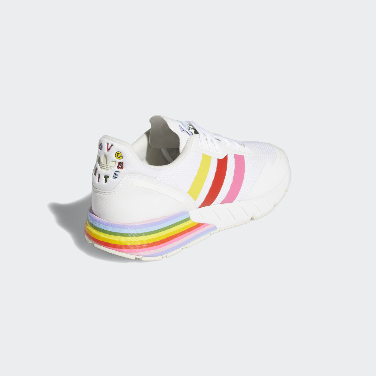 Adidas Tenis ZX 1K Boost Pride. 6