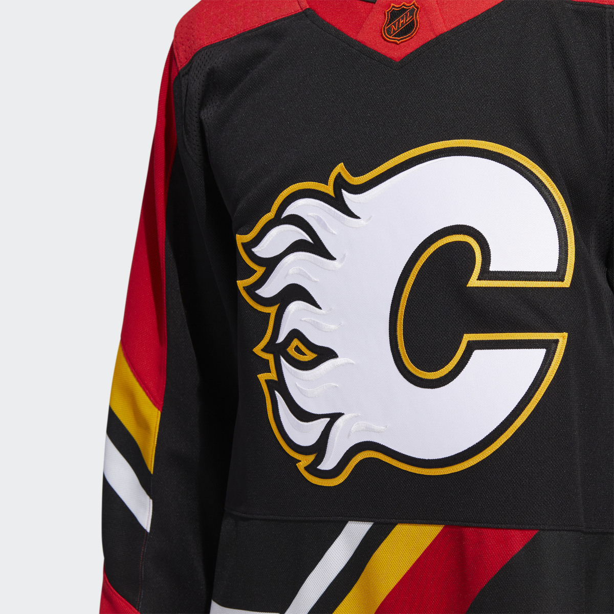 Adidas Flames Authentic Reverse Retro Wordmark Jersey. 7