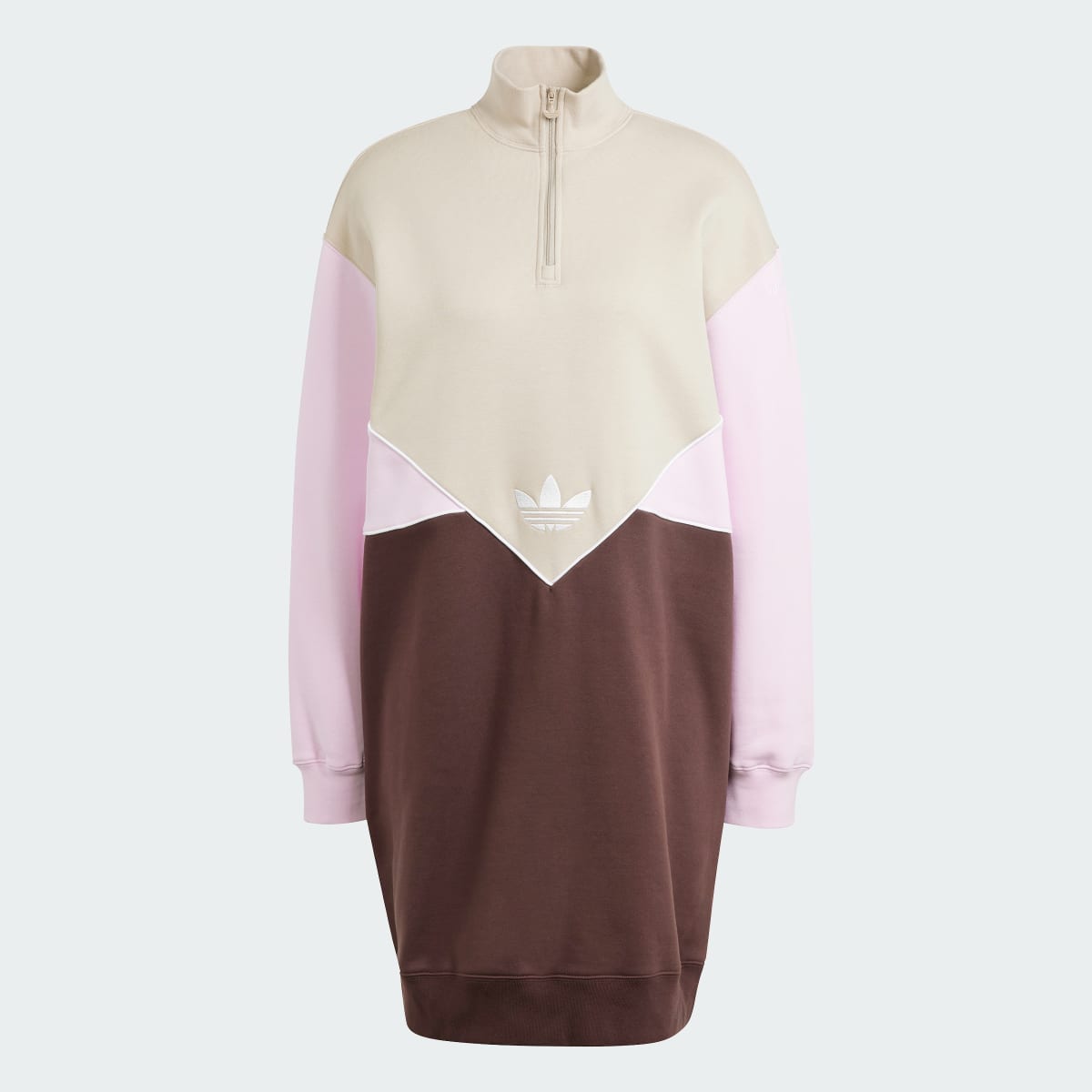 Adidas Half-Zip Sweat Dress. 5