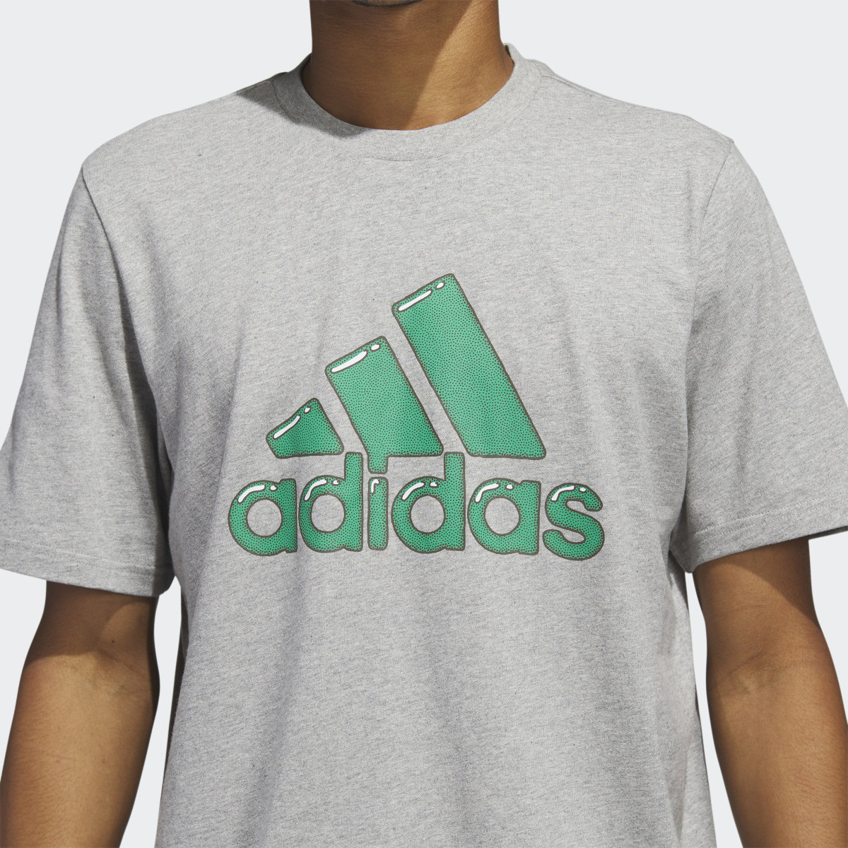 Adidas Logo Pen Fill - Sportswear Graphic Tee. 6