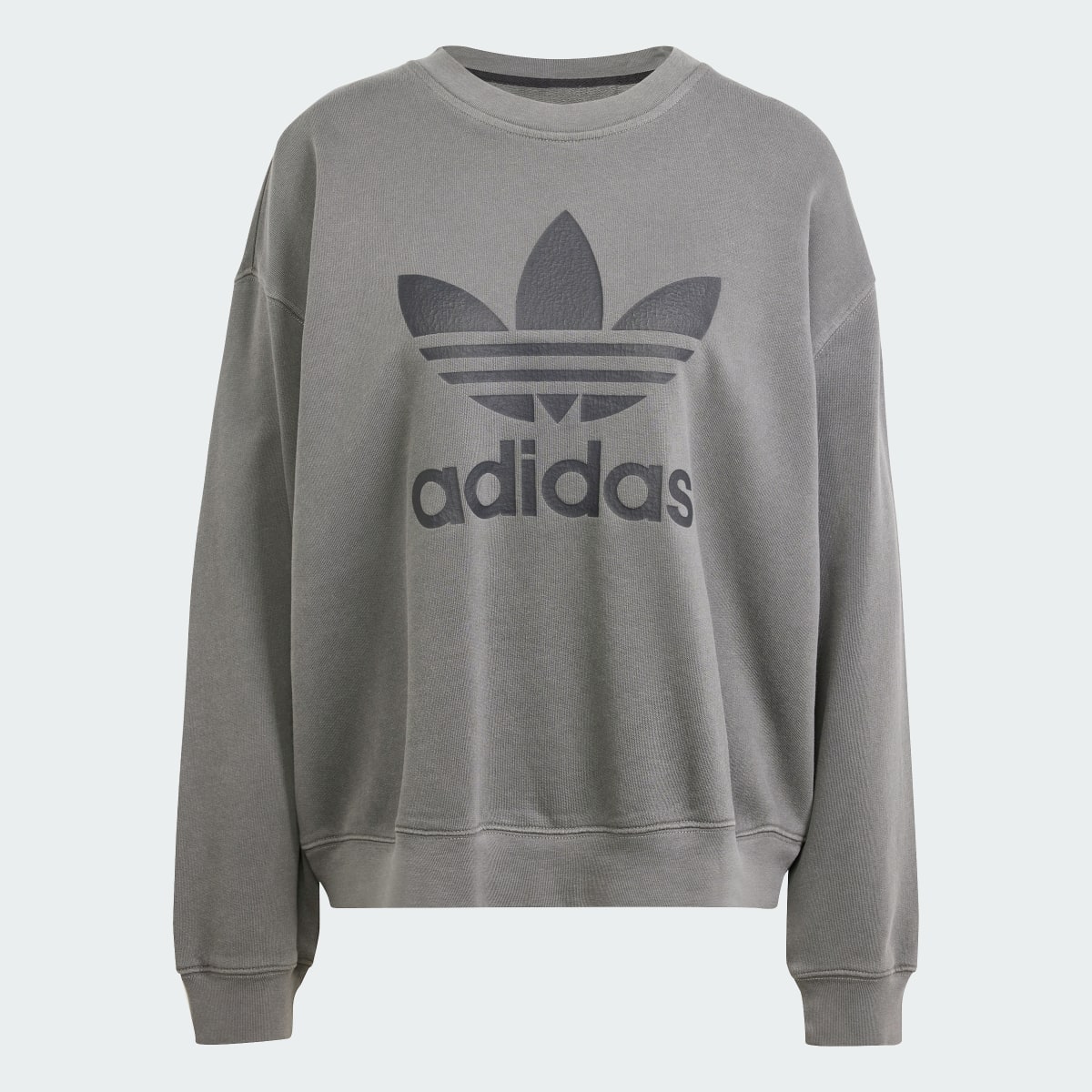 Adidas Washed Trefoil Sweatshirt. 5