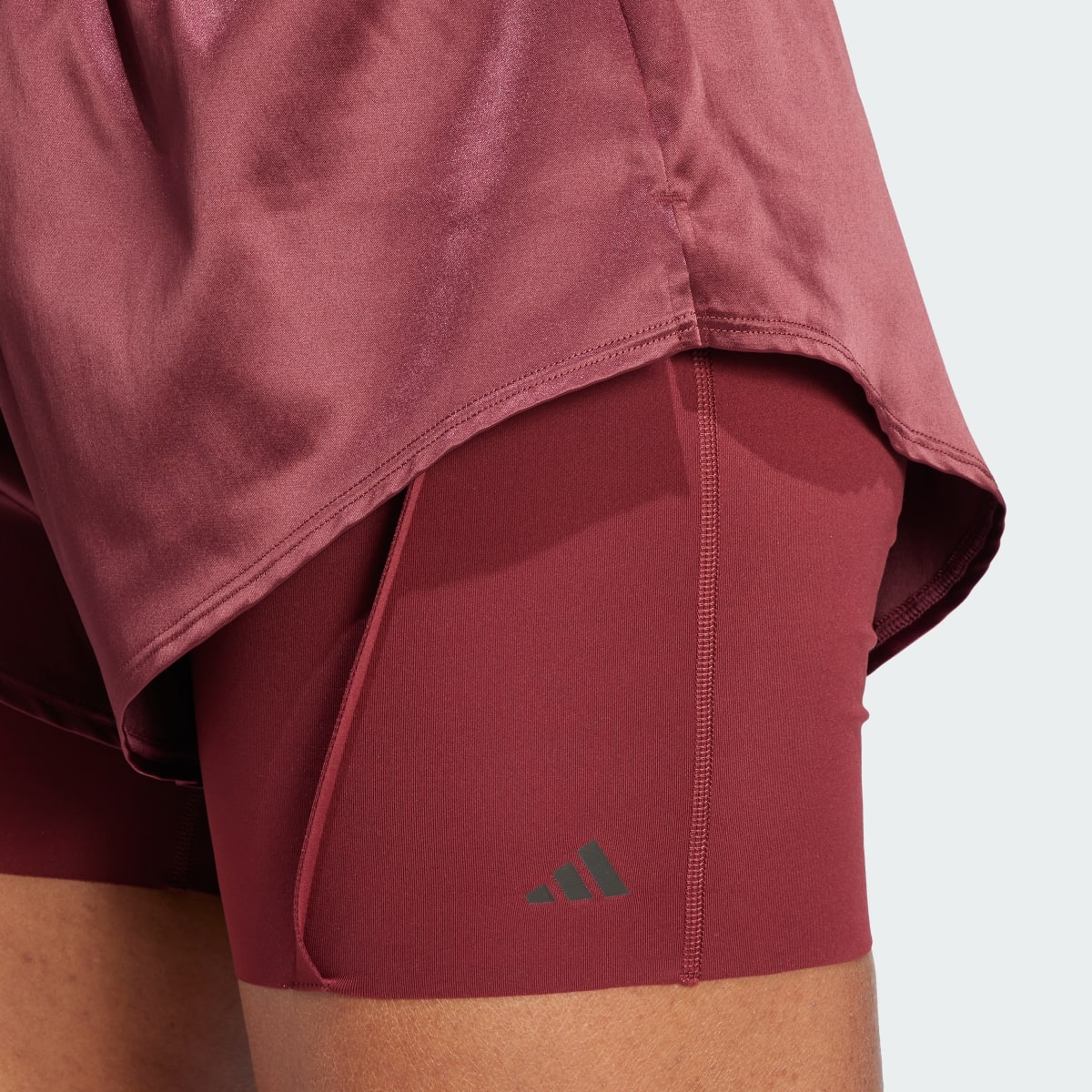 Adidas Short deux en un Power AEROREADY. 7