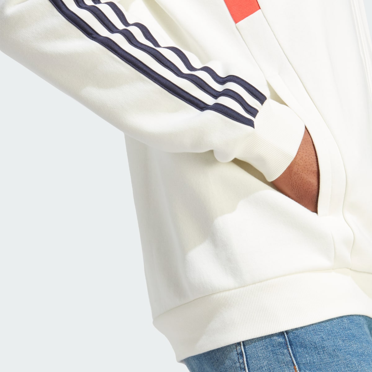 Adidas Bluza z kapturem Colourblock Full-Zip. 7