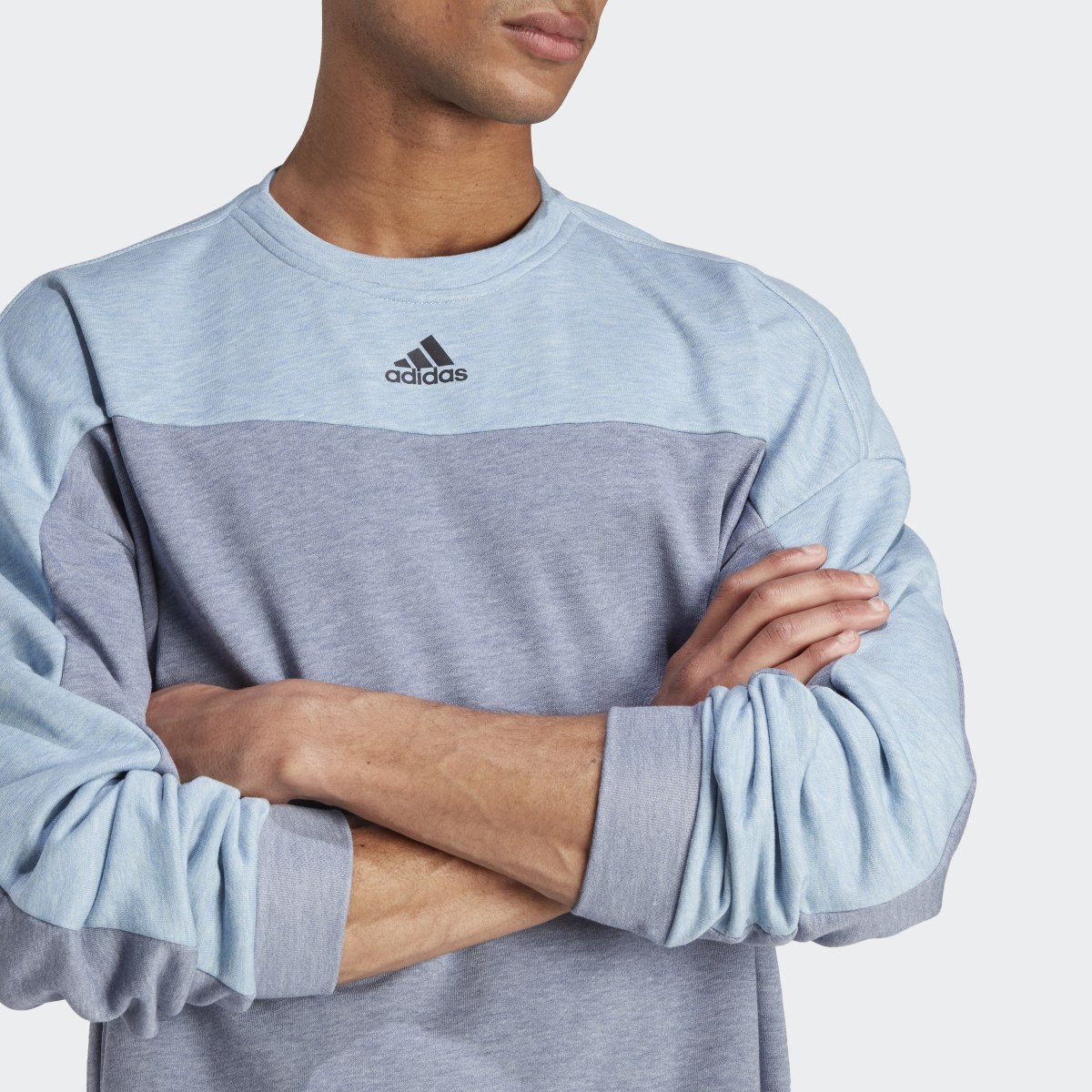 Adidas Mélange Crew Sweatshirt. 6