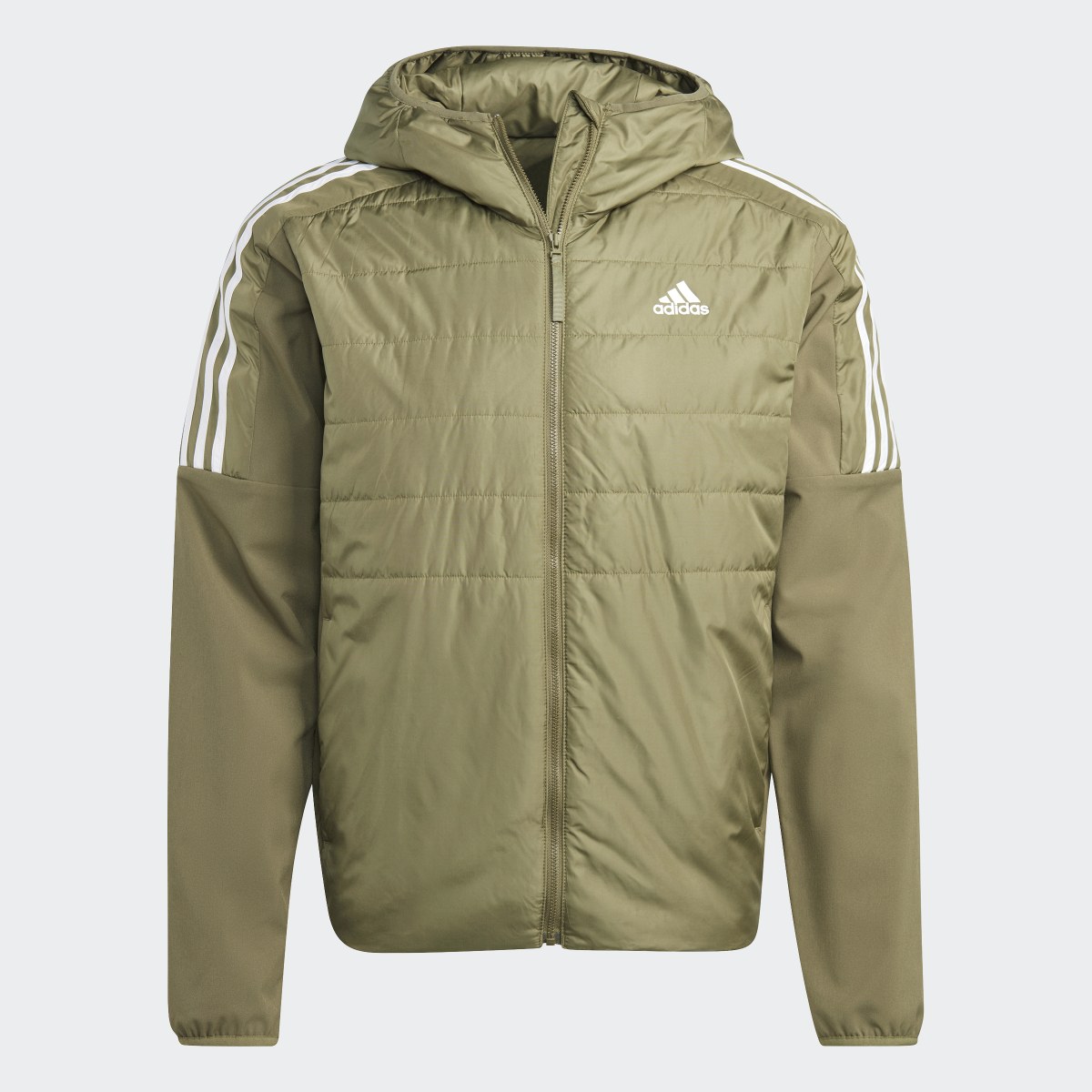 Adidas Chaqueta con capucha Essentials Insulated Hybrid. 5