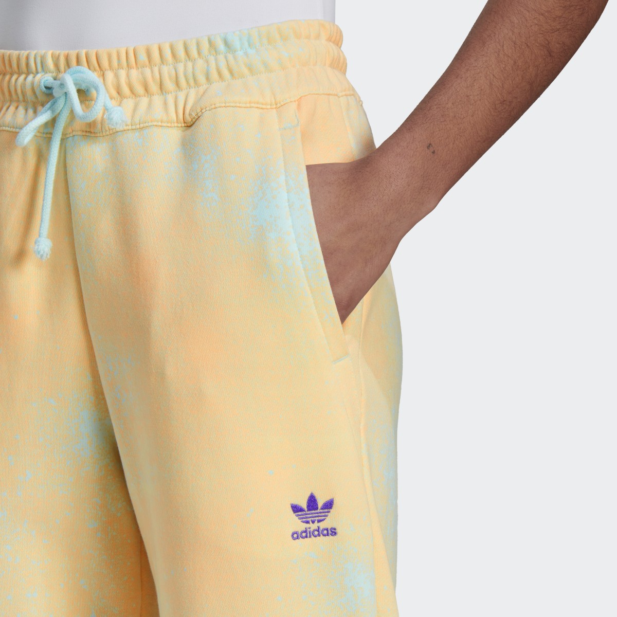 Adidas Allover Print Cuffed Joggers. 6