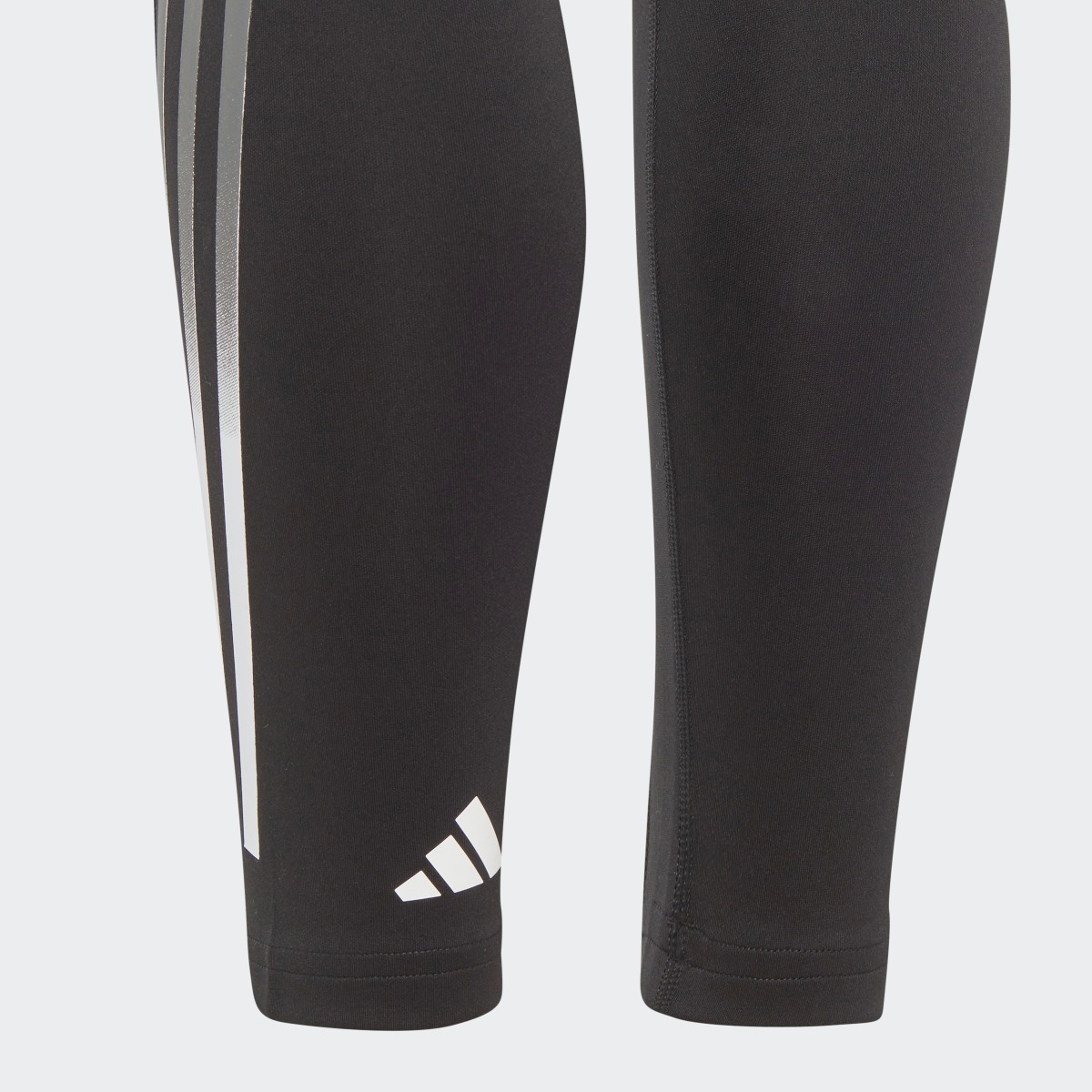 Adidas Leggings 7/8 com Cintura Subida 3-Stripes AEROREADY Optime. 4