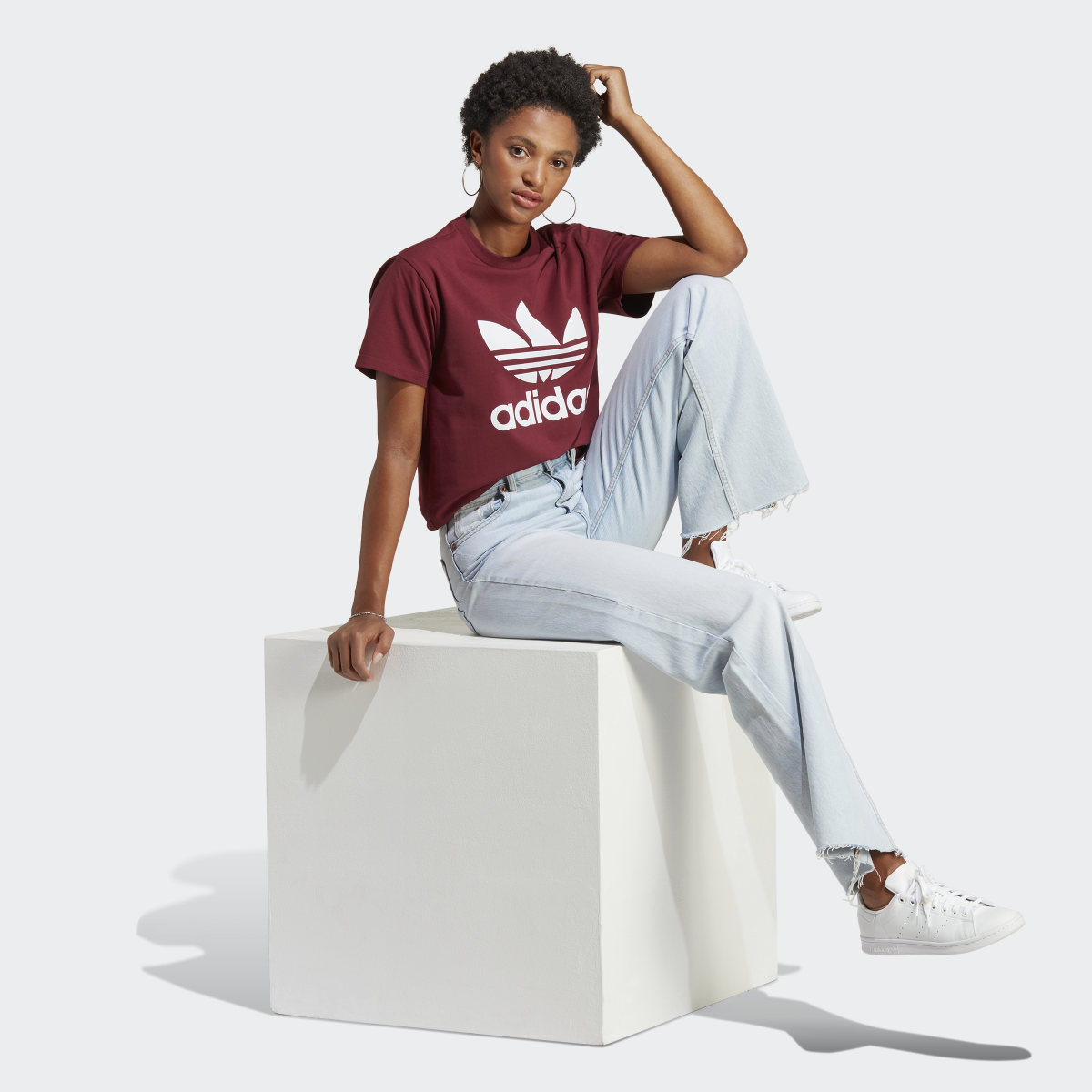 Adidas T-shirt Trefoil Adicolor Classics. 4