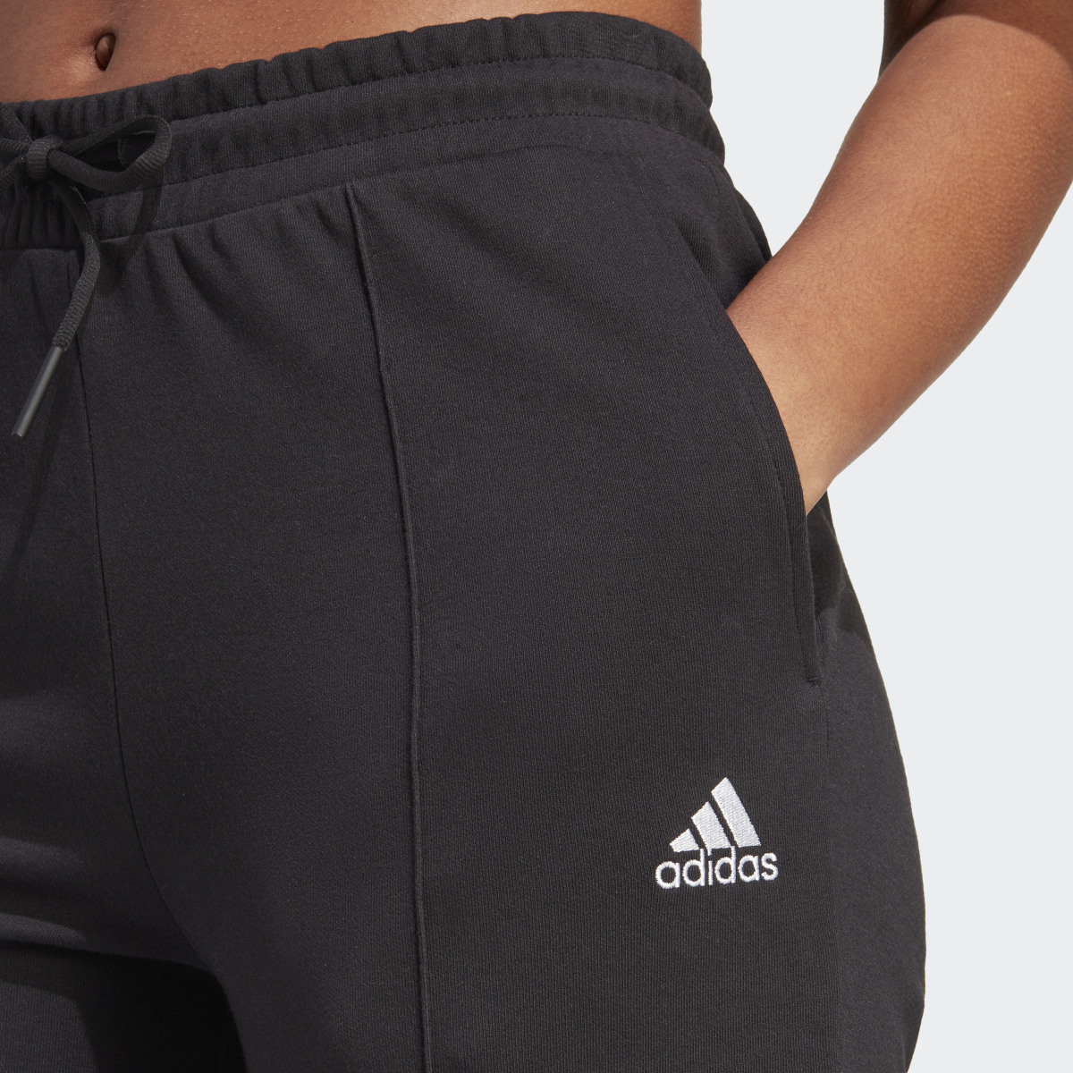 Adidas Allover adidas Graphic High-Rise Flare Joggers. 5