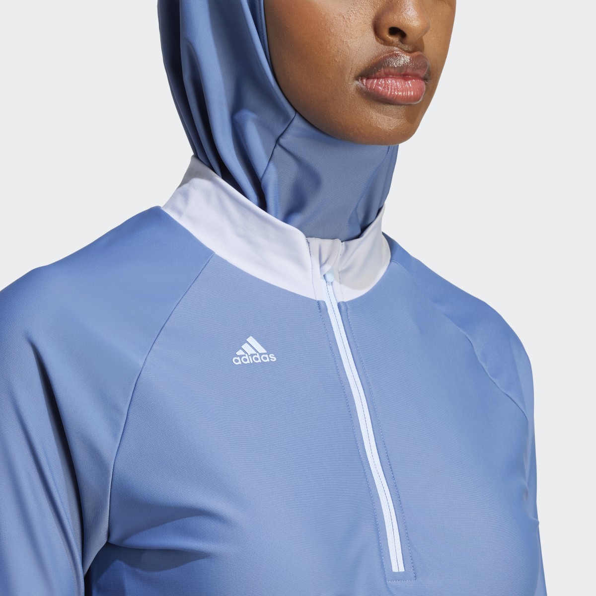 Adidas 3-Streifen Langärmeliges Schwimmoberteil. 6