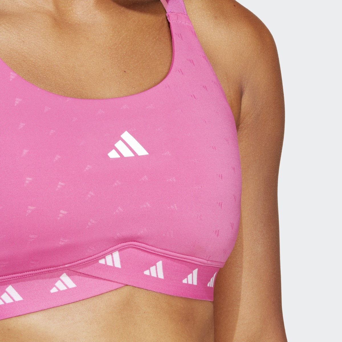 Adidas Reggiseno sportivo PowerImpact Luxe Training Medium-Support. 7