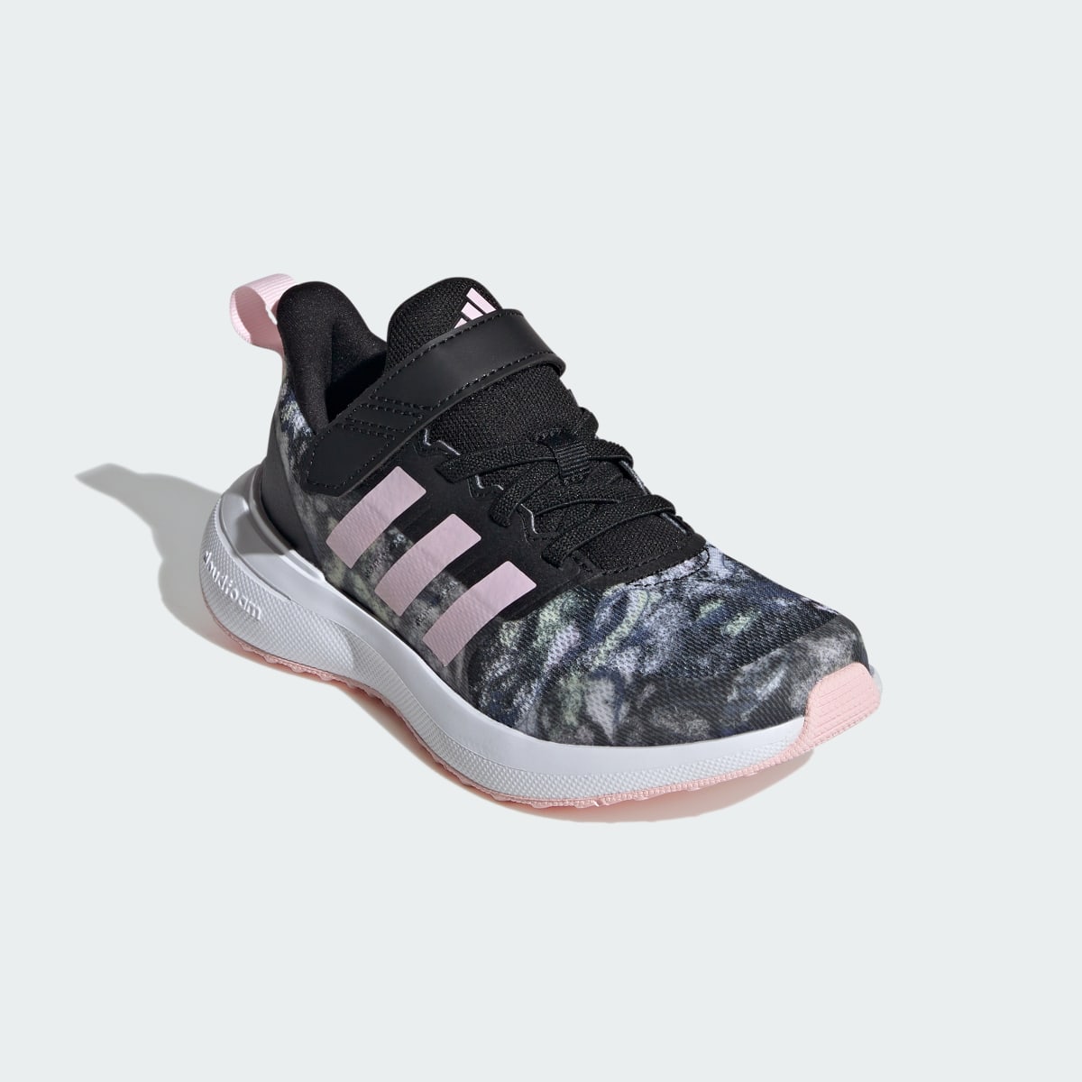 Adidas FortaRun 2.0 Cloudfoam Elastic Lace Top Strap Shoes. 5