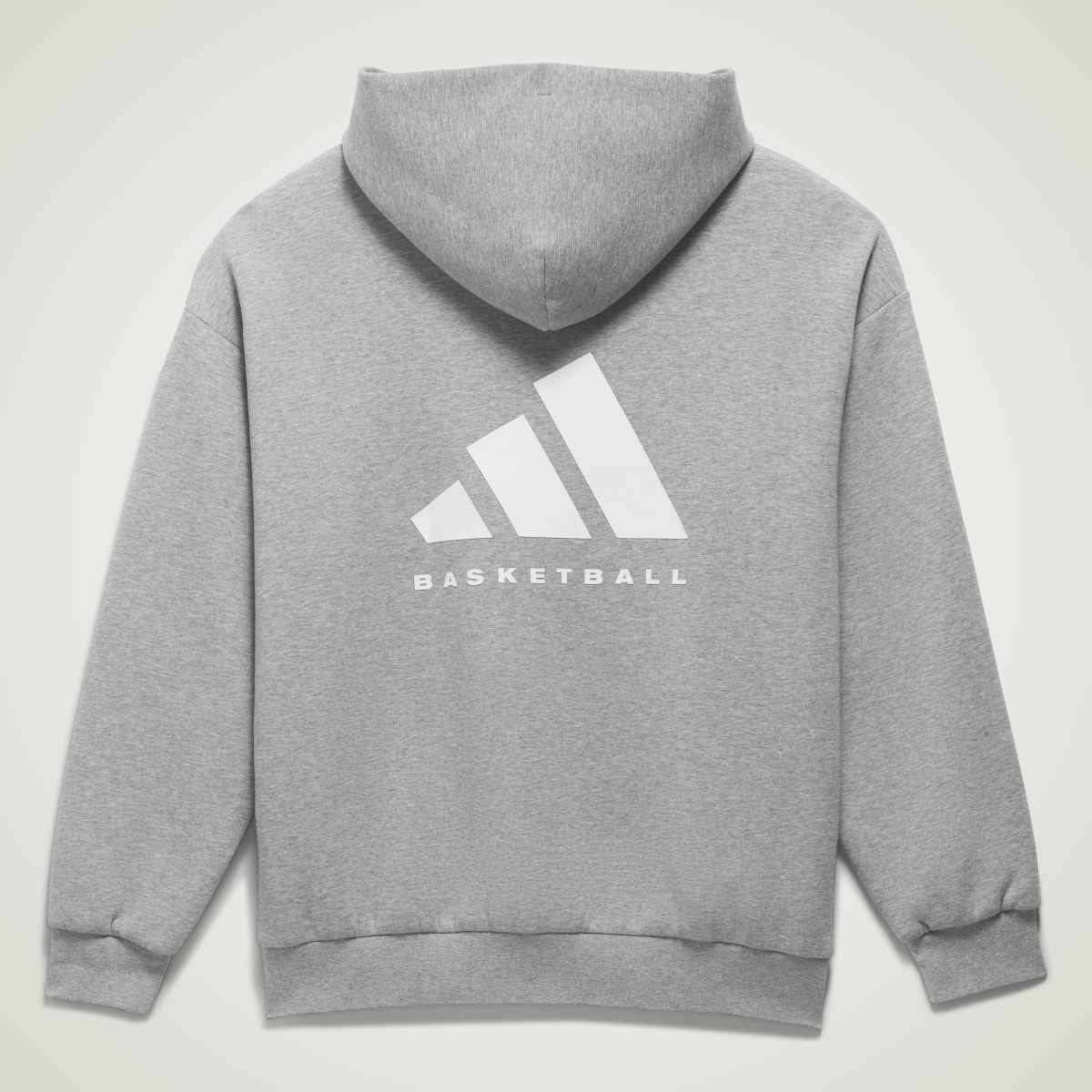 Adidas Basketball Heathered Hoodie. 5