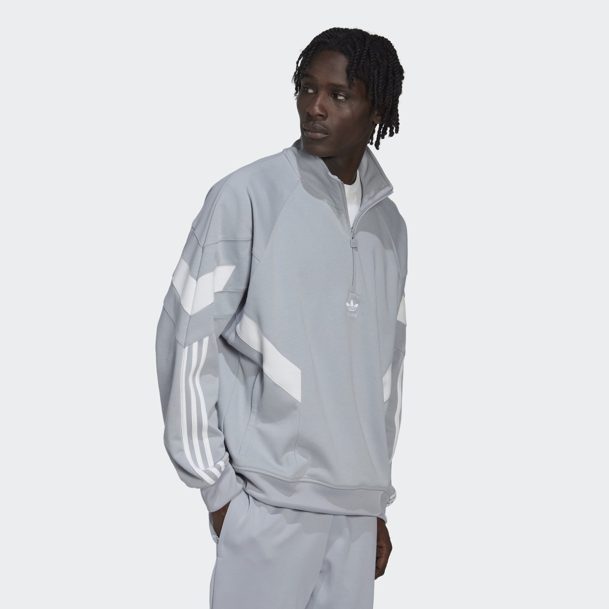 Adidas Rekive Half-Zip Sweatshirt. 4