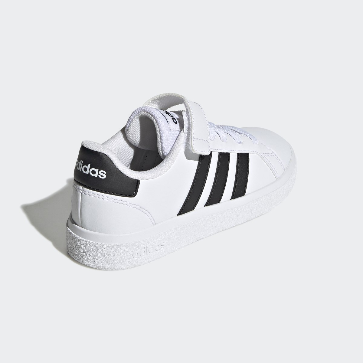 Adidas Grand Court Court Elastic Lace and Top Strap Schuh. 6