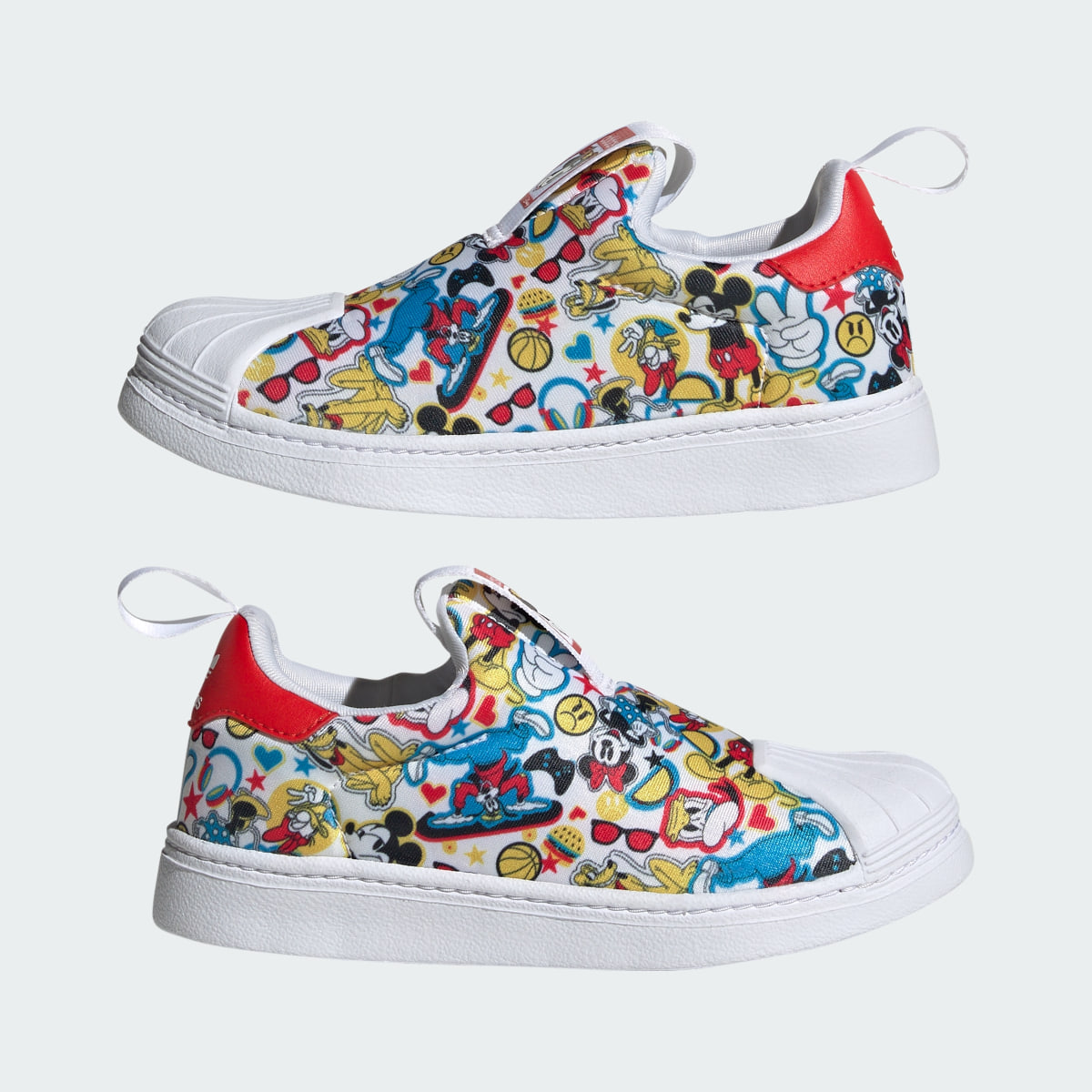 Adidas Originals x Disney Mickey Superstar 360 Kids Ayakkabı. 8