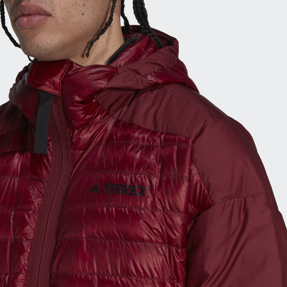 Adidas Terrex MYSHELTER Down Hooded Jacket. 6