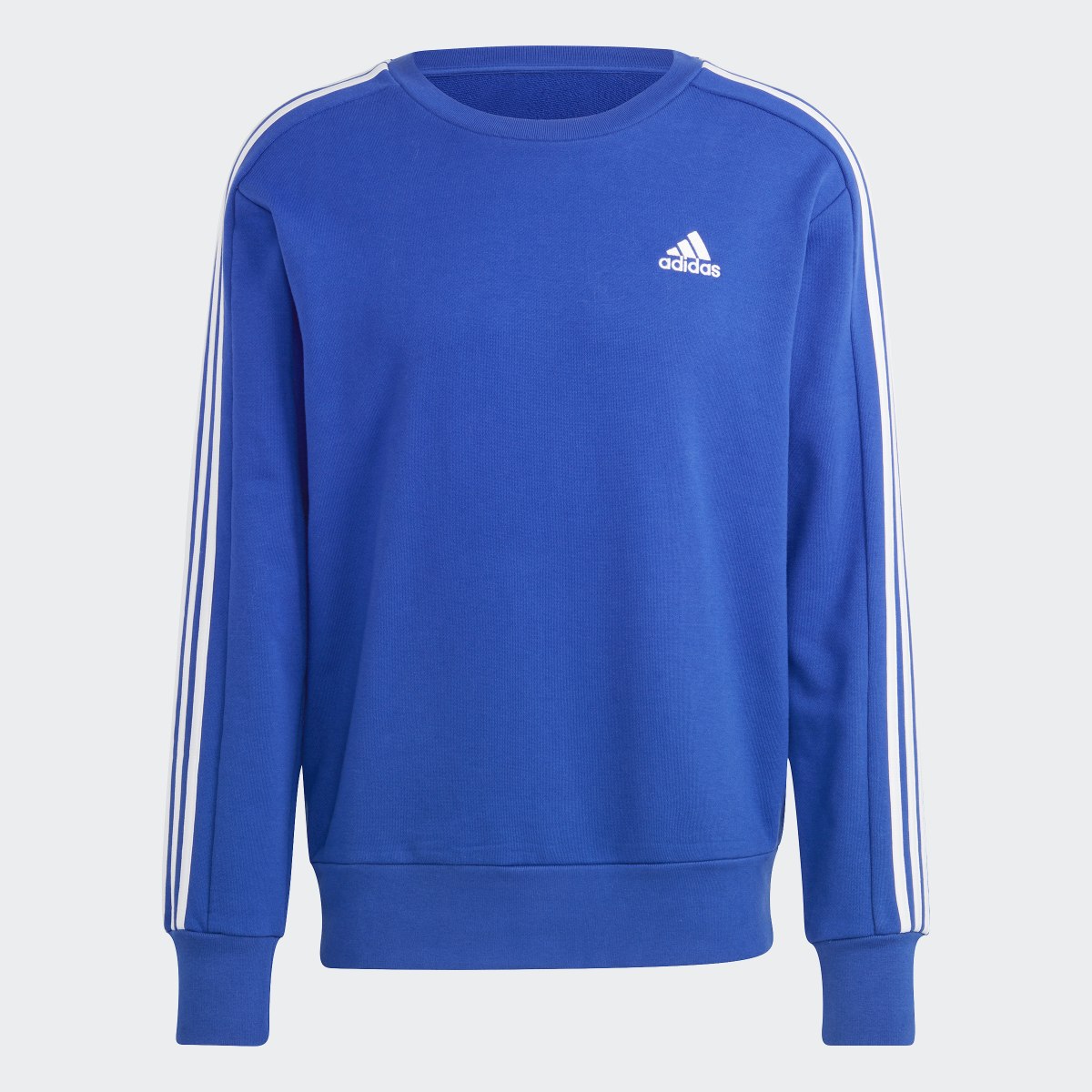 Adidas Sudadera Essentials 3 Franjas Felpa Francesa. 5