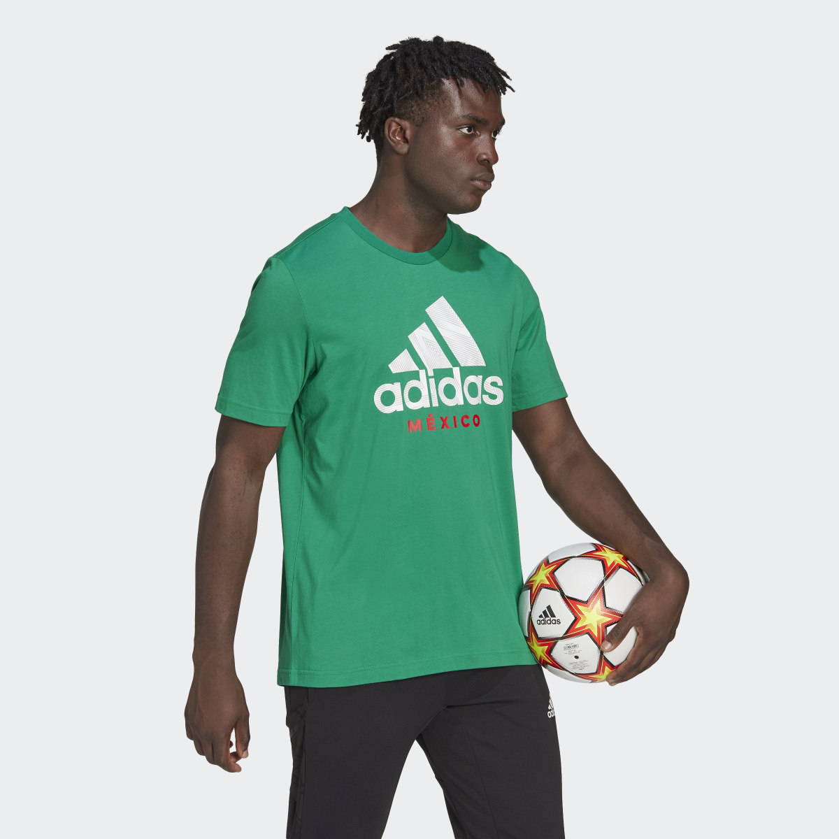 Adidas Playera Selección Nacional de México Estampada. 4