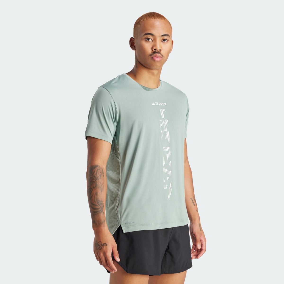 Adidas TERREX Agravic Trail Running T-Shirt. 4