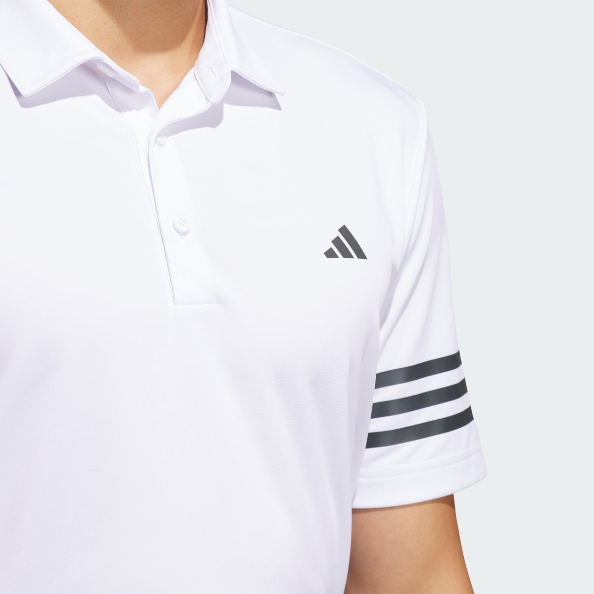 Adidas Playera Polo 3 Franjas. 6