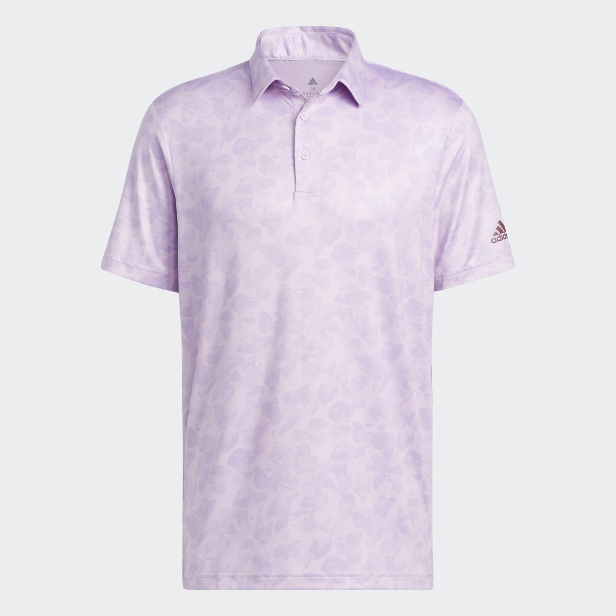 Adidas Prisma-Print Golf Polo Shirt. 5