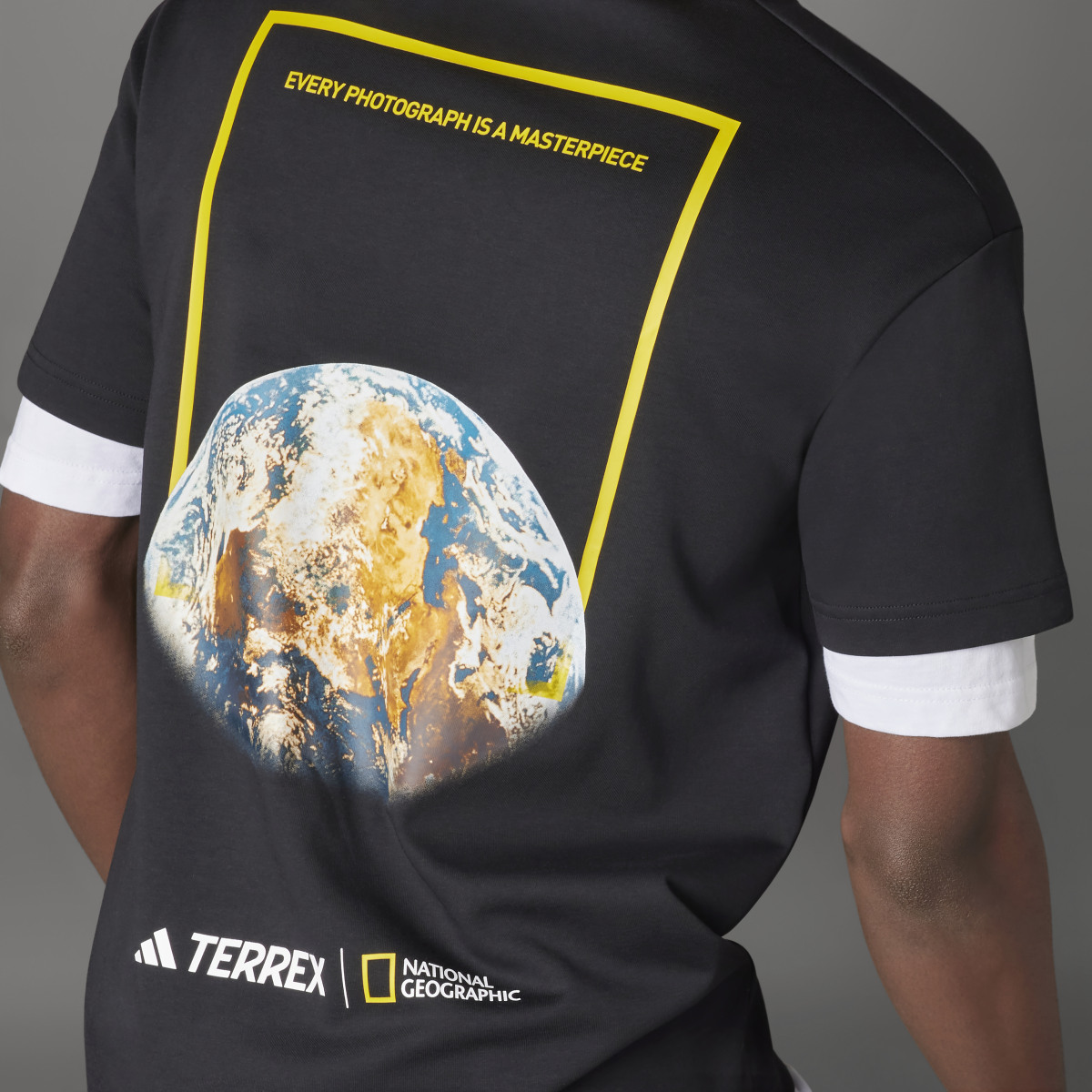 Adidas National Geographic Graphic Short Sleeve Tee. 6