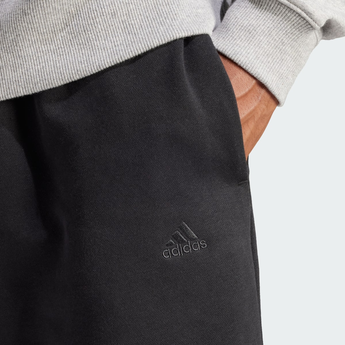 Adidas ALL SZN Fleece Shorts. 5