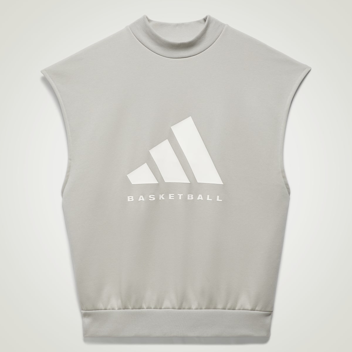 Adidas Basketball Sleeveless Sweatshirt. 4