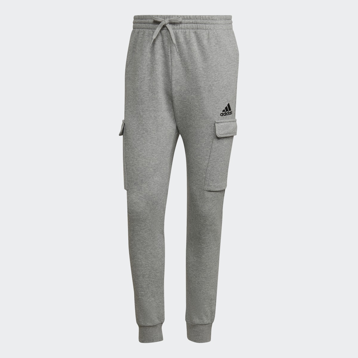 Adidas Essentials Fleece Regular Tapered Cargo Pants. 4