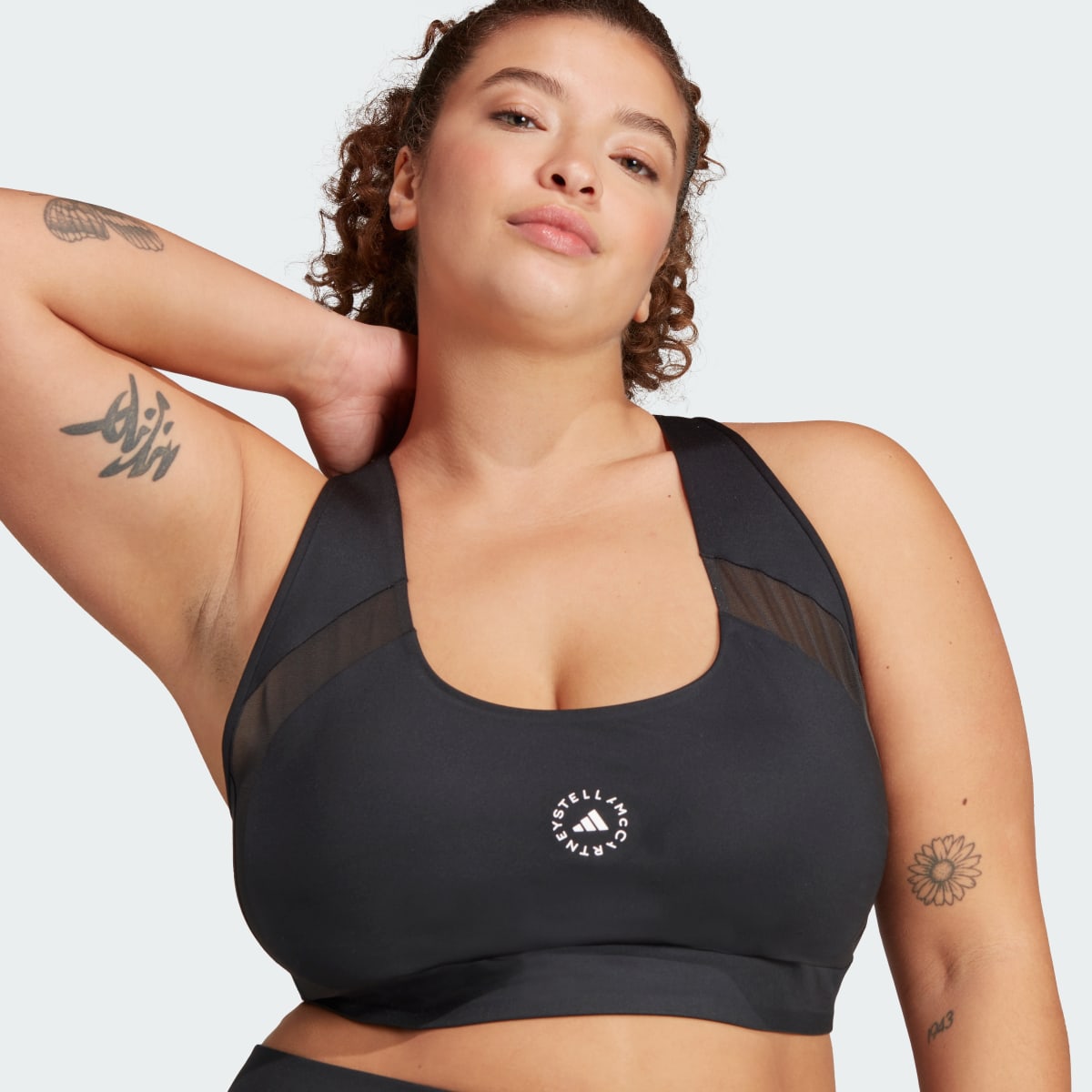 Adidas Brassière de training maintien moyen adidas by Stella McCartney TruePurpose Power Impact (Grandes tailles). 7