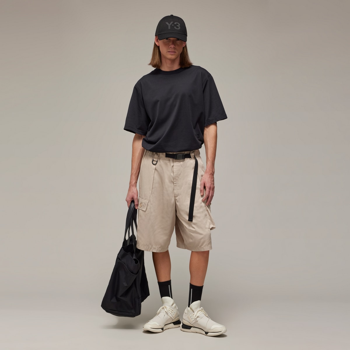 Adidas Y-3 Nylon Twill Shorts. 4