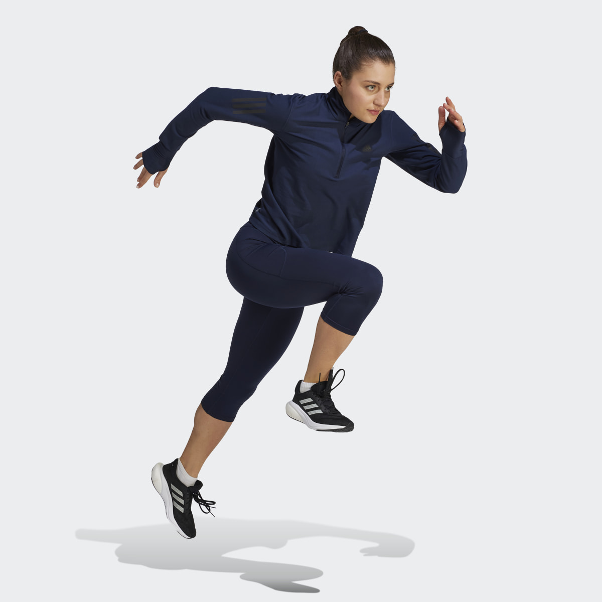 Adidas Own the Run Running 1/2 Zip Sweatshirt. 4