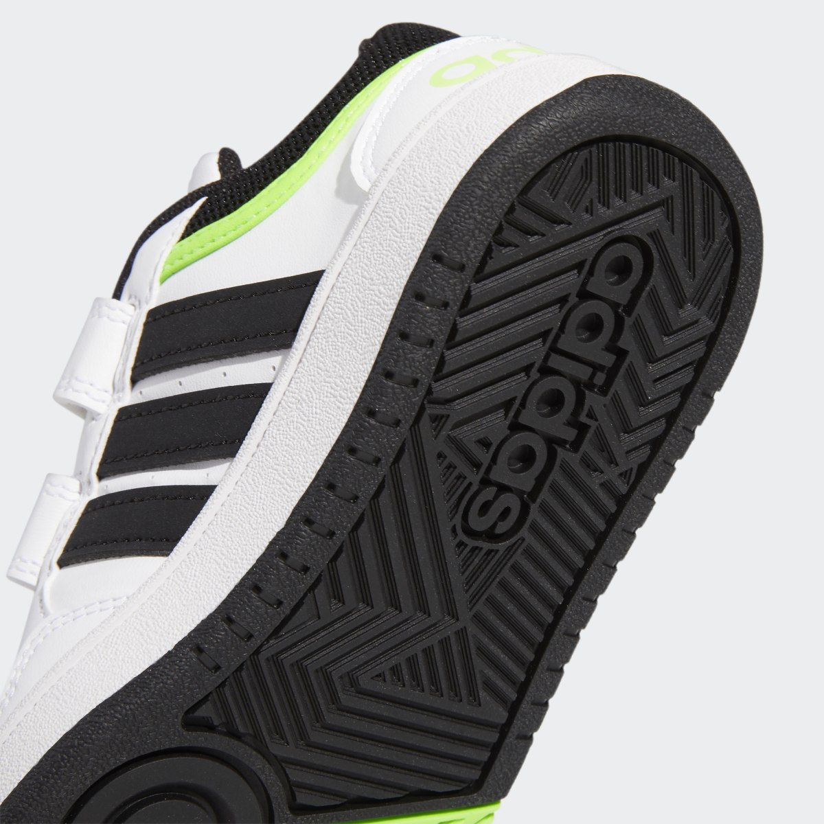 Adidas Hoops Lifestyle Basketball Hook-and-Loop Shoes. 10