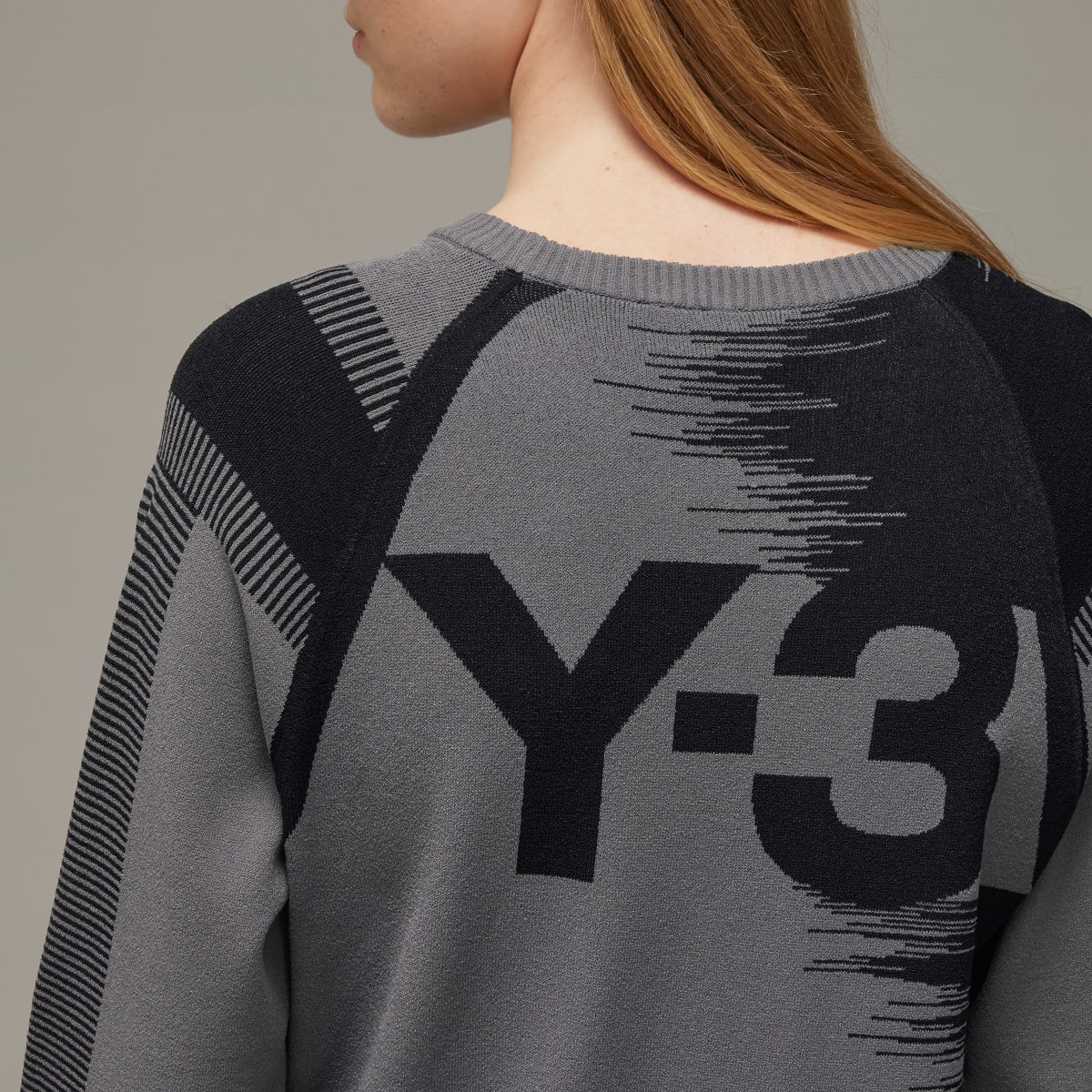 Adidas Y-3 Logo Knit Sweatshirt. 6