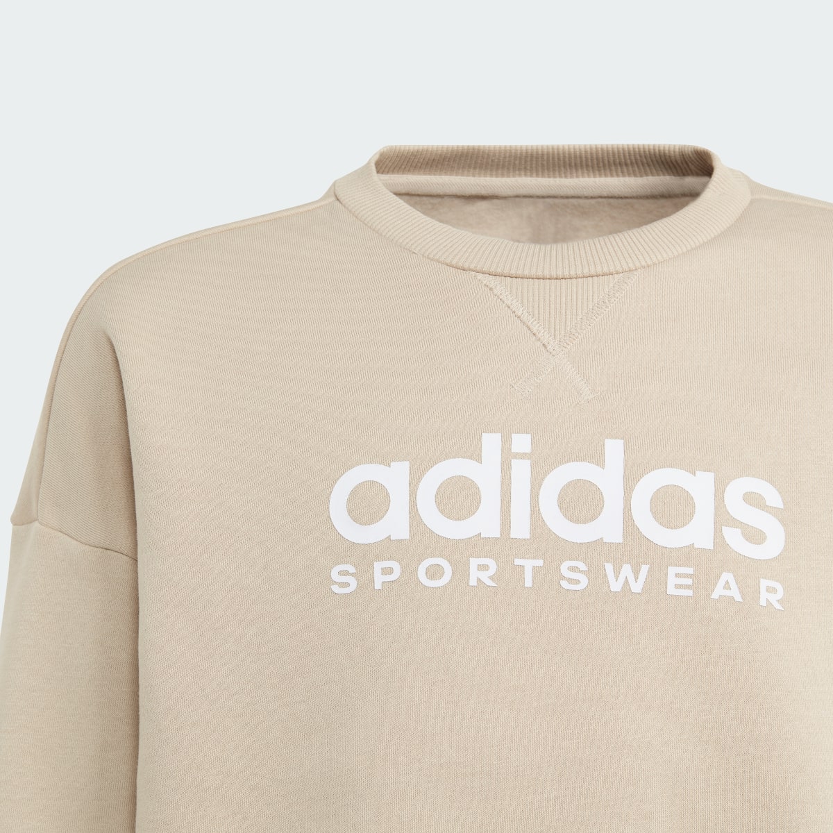 Adidas Fleece Crew Sweatshirt Kids. 5