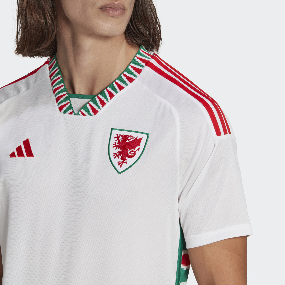 Adidas Wales 22 Away Jersey. 7