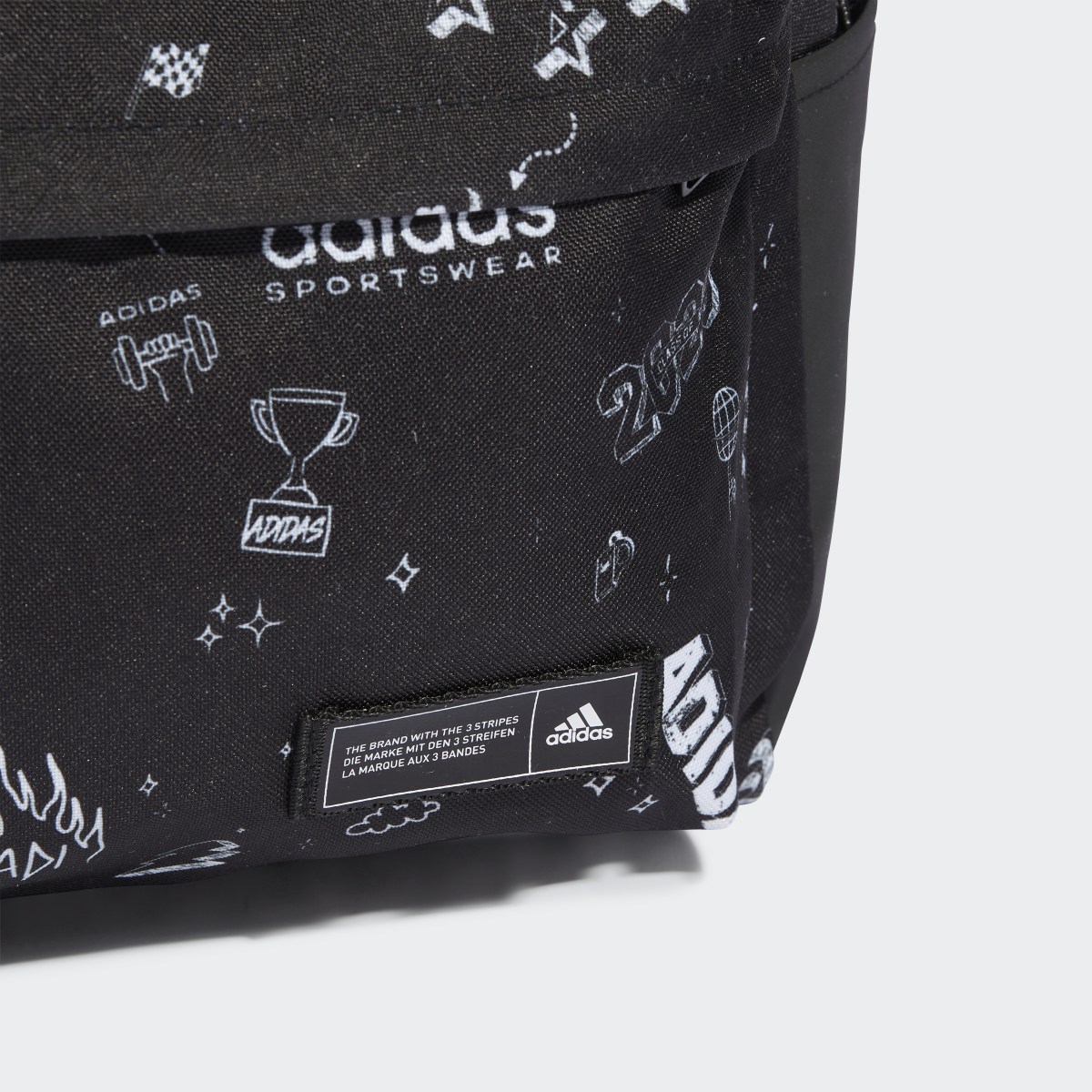 Adidas Classic Graphic Backpack. 7