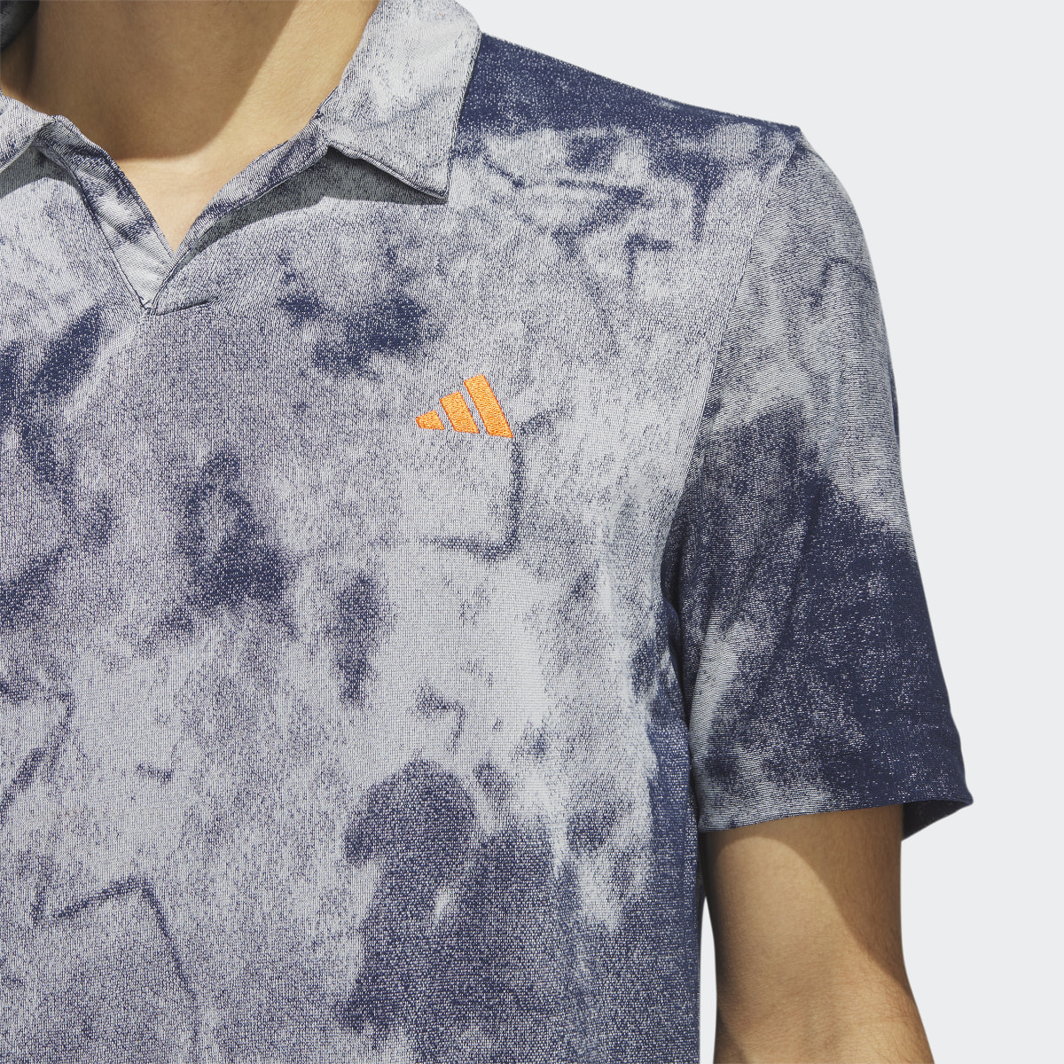 Adidas Made to be Remade No-Button Jacquard Shirt. 7