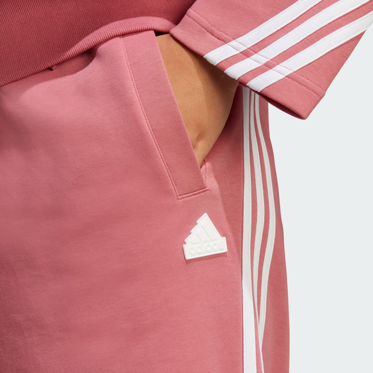 Adidas Future Icons 3-Stripes Regular Tracksuit Bottoms (Plus Size). 5