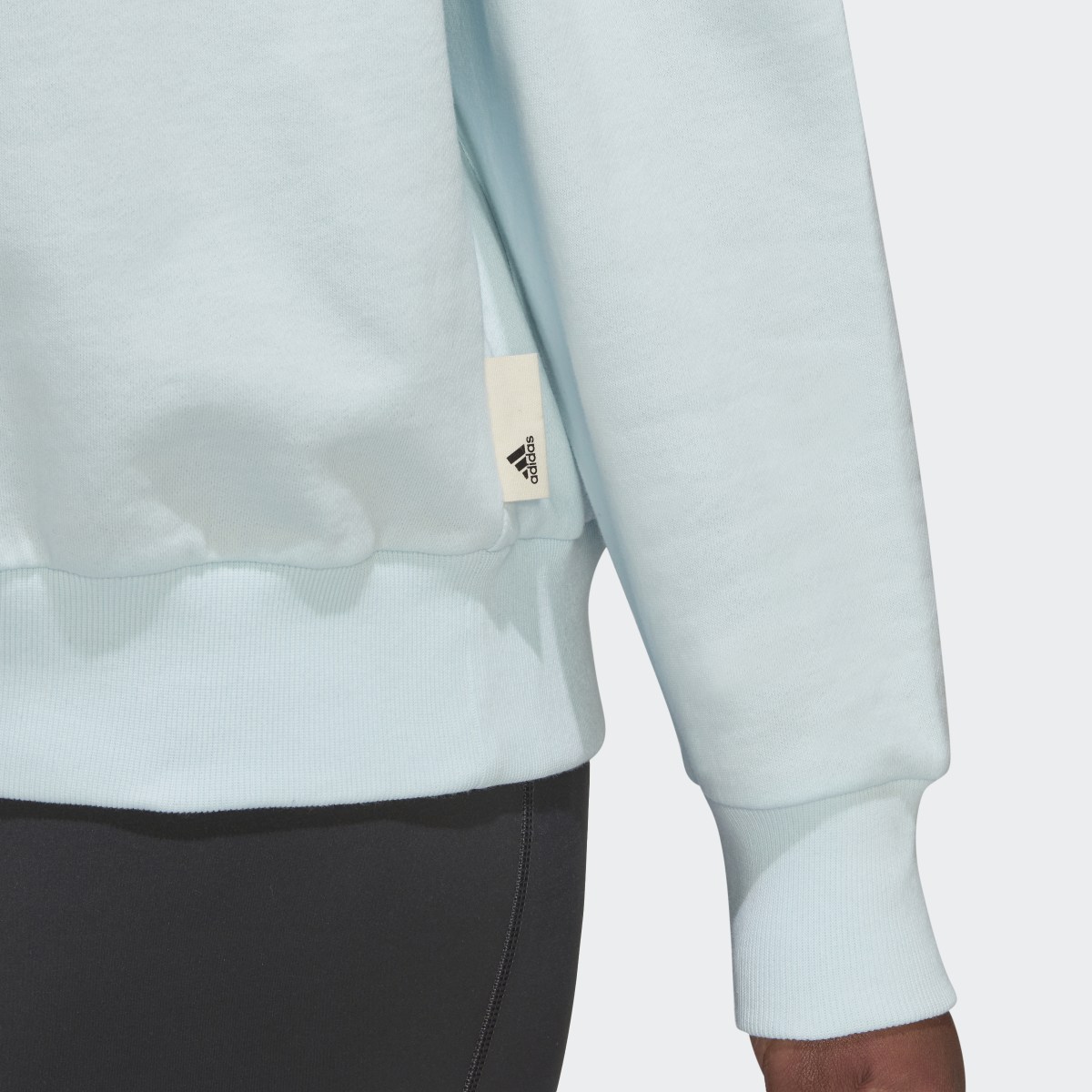 Adidas Studio Lounge Loose Sweatshirt (Plus Size). 6