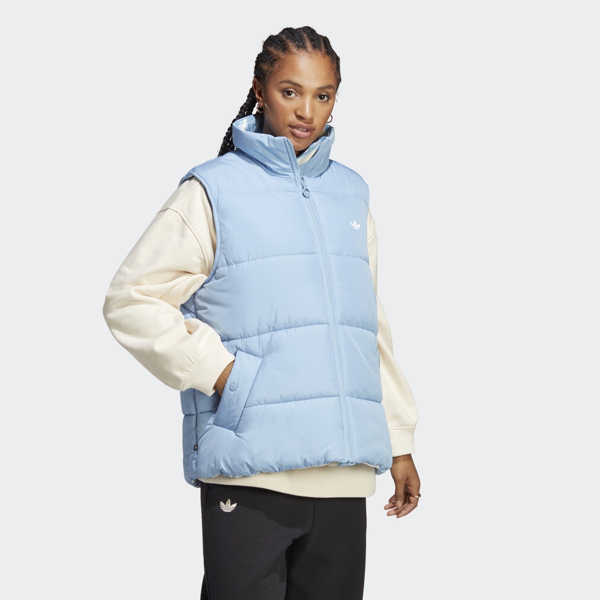 ジャケット・アウター AFB REVERSIBLE NYLON PULLOVER VEST Reversible Nylon/Recycled Fleece Vest / アウター フリース トップス