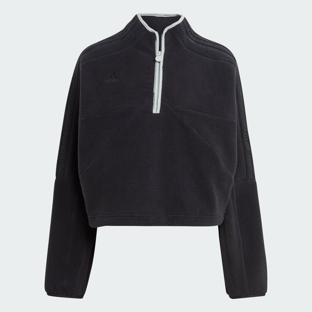 Adidas Tiro Half-Zip Fleece Sweatshirt. 5