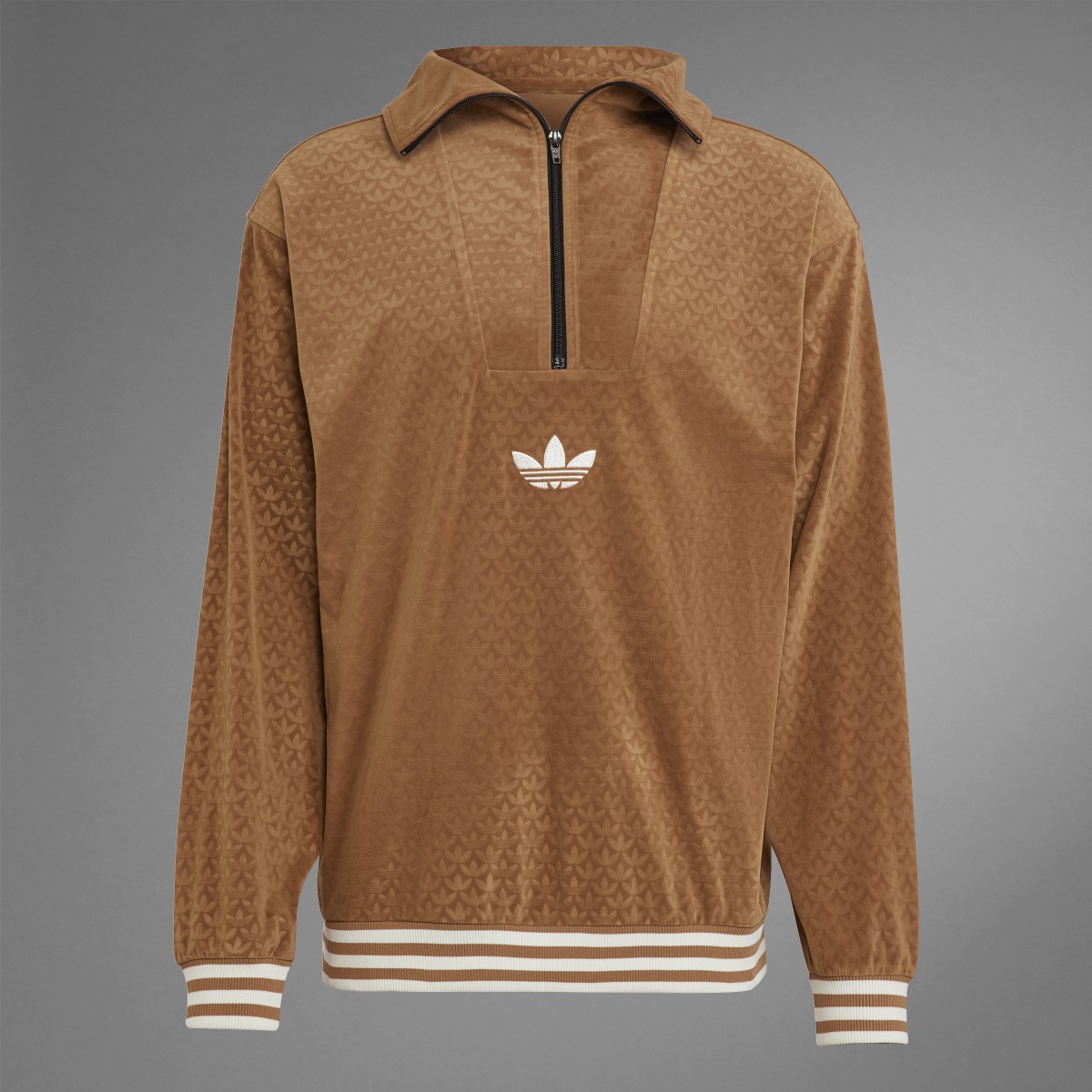 Adidas Sudadera Adicolor Heritage Now Funnel Velour. 10